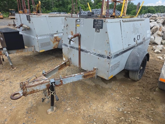 1996 LeRoi Q185JD-E Tow-Behind Air Compressor