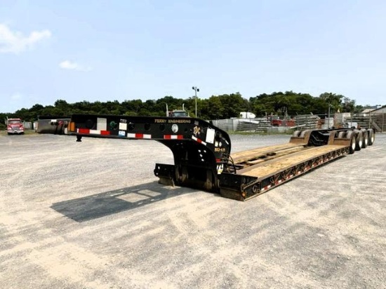 2007 Fontaine TL55-FLD 55-Ton RGN Tri-Axle Lowboy Trailer *BidAssure Guarantee*