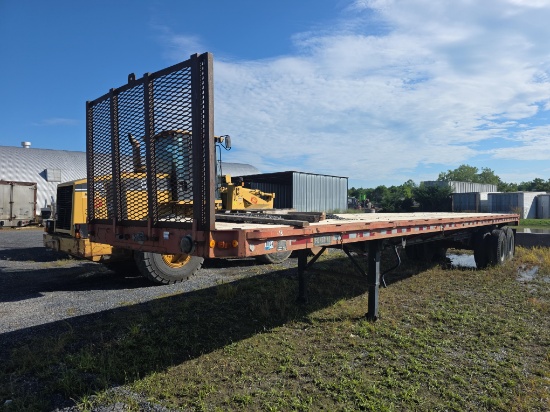 1972 Fontaine F-1-5540SL Flatbed T/A Trailer