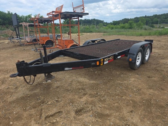 2006 Homemade Flat Bed T/A Trailer