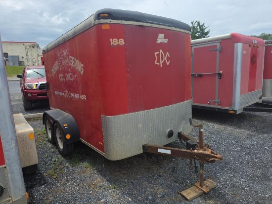 1999 Pace American CS610TA2 T/A Enclosed Trailer