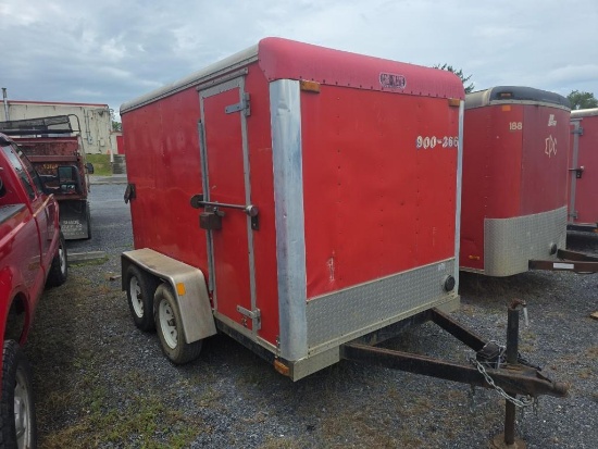 2000 Car Mate 6X10 Enclosed T/A Trailer