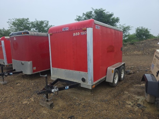 2000 Car Mate 6X10 T/A Enclosed Trailer