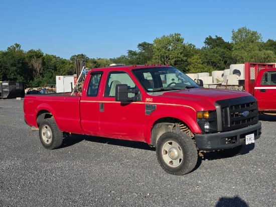 2008 Ford F250 XL Super Duty 4x4 Extended Cab Pickup Truck