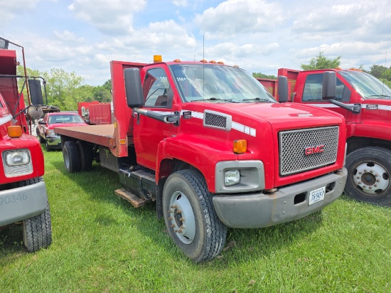 2004 GMC C7500 Topkick S/A Flatbed Truck