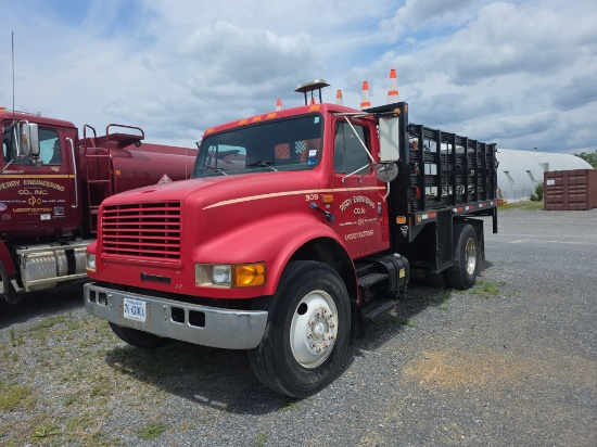 1995 International 4700 S/A Flatbed Truck