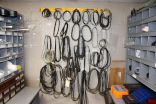 Assorted Industrial Timing Belts for Molins and HLP Cigarette Manufacturing Machines