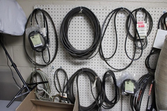 Assorted Industrial Drive Belts for Molins and HLP Cigarette Manufacturing Machines