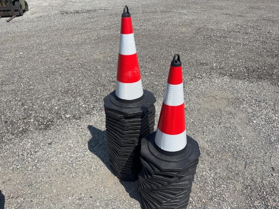 (Qty 42) 2026 Unused SDLANCH TSC Safety Traffic Cones