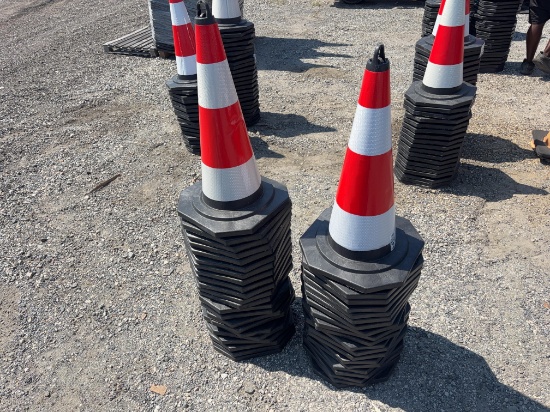(Qty 42) 2026 Unused SDLANCH TSC Safety Traffic Cones