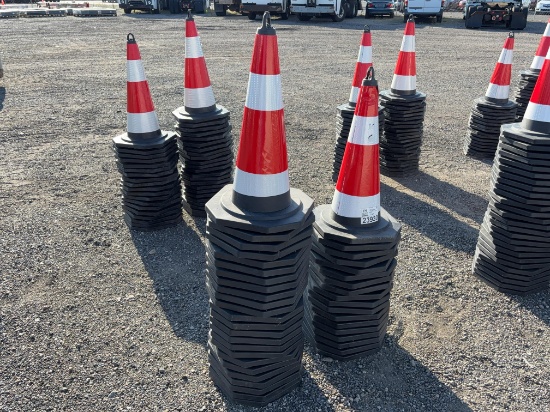 (Qty 42) 2026 Unused SDLANCH TSC Safety Traffic Cones
