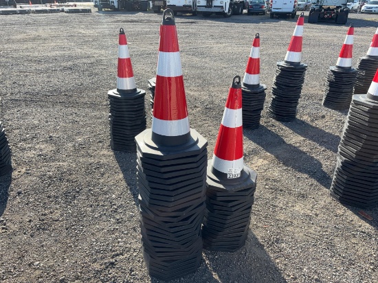 (Qty 42) 2026 Unused SDLANCH TSC Safety Traffic Cones