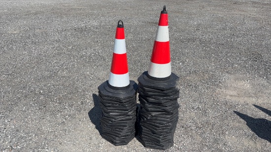 (Qty 42) 2026 Unused SDLANCH TSC Safety Traffic Cones