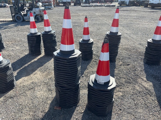 (Qty 41) 2026 Unused SDLANCH TSC Safety Traffic Cones