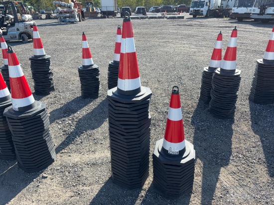 (Qty 42) 2026 Unused SDLANCH TSC Safety Traffic Cones