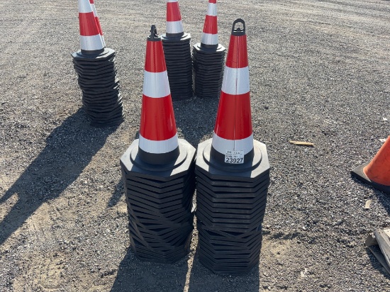 (Qty 41) 2026 Unused SDLANCH TSC Safety Traffic Cones