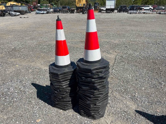(Qty 42) 2026 Unused SDLANCH TSC Safety Traffic Cones