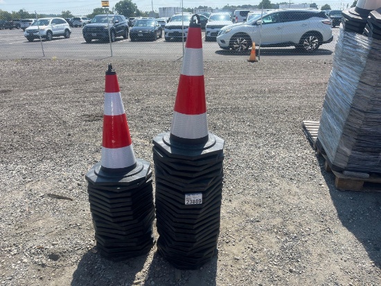 (Qty 41) 2026 Unused SDLANCH TSC Safety Traffic Cones