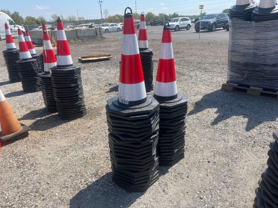 (Qty 42) 2026 Unused SDLANCH TSC Safety Traffic Cones