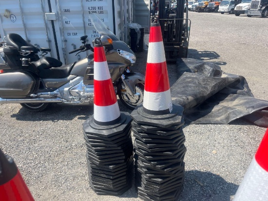 (Qty 42) 2026 Unused SDLANCH TSC Safety Traffic Cones