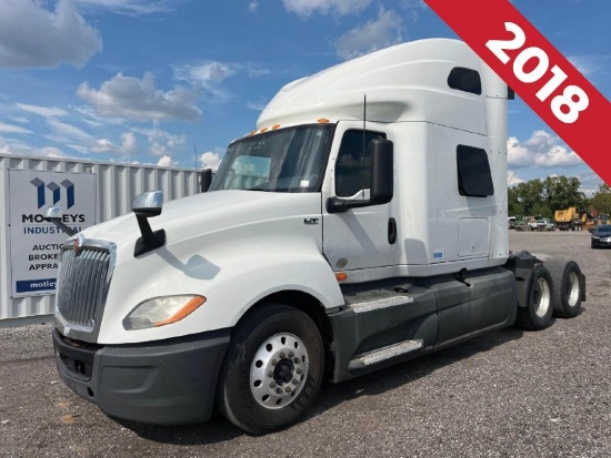 2018 International LT625 T/A Sleeper Semi Truck