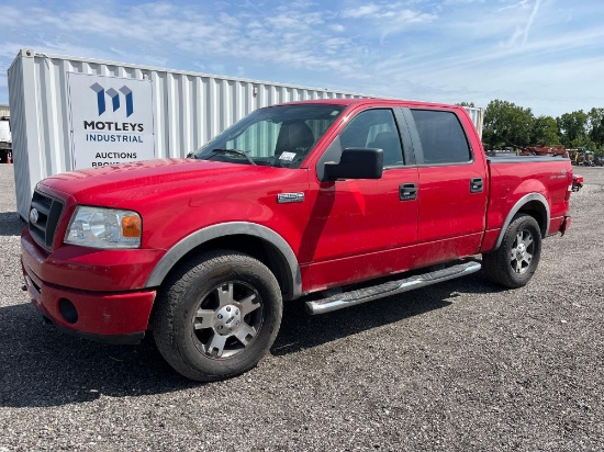 2008 Ford F150 4x4 Pickup Truck