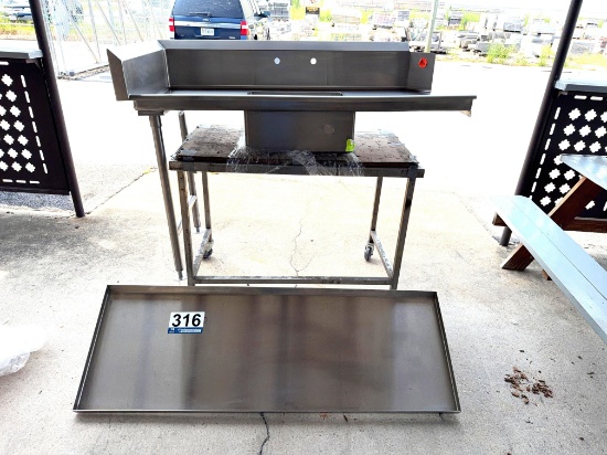 Stainless Steel Commercial Sink with Stand