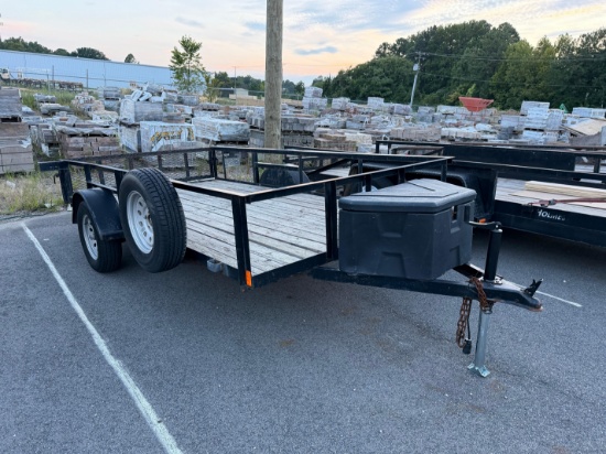 2020 Holmes 12' S/A Utility Trailer
