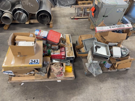 Lot of Assorted Industrial and Electrical Supplies