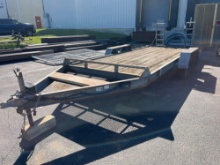 Flatbed Equipment T/A Trailer