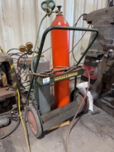 Harper Trucks Welding Cart with Gas Cylinders
