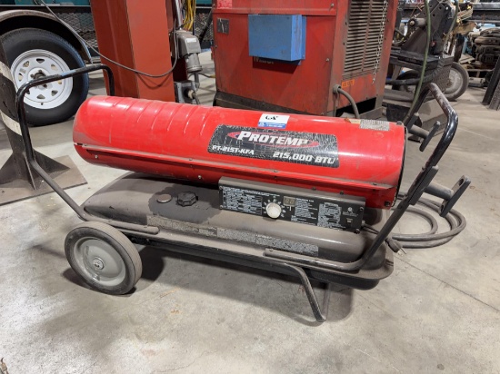 Protemp PT-215T-KFA 215,000 BTU Kerosene Forced Air Heater