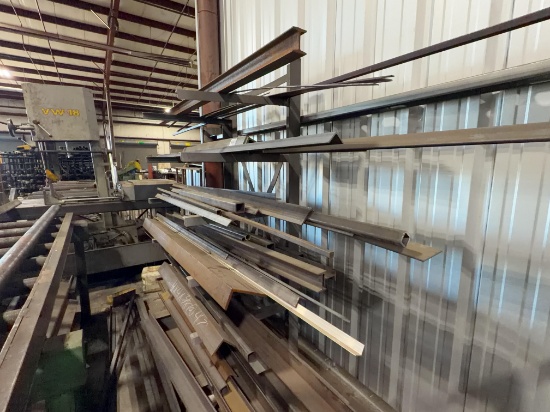 Lot of Assorted Steel Beams and Angles