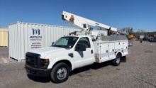 2008 Ford F350 XL Super Duty S/A 29' Bucket Truck