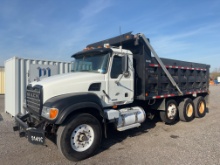 2004 Mack CV713 Granite 17' Tri-Axle Dump Truck