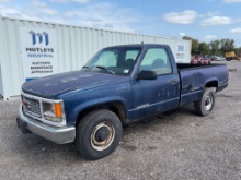 1998 GMC Sierra 3500 SL Single Cab Pickup Truck