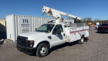 2008 Ford F350 XL Super Duty S/A 29' Bucket Truck