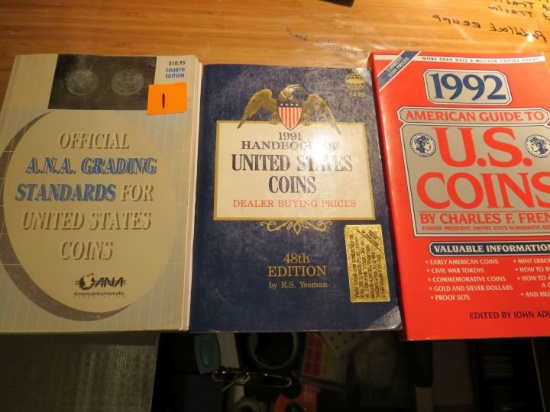 (3) Coin Grading Books