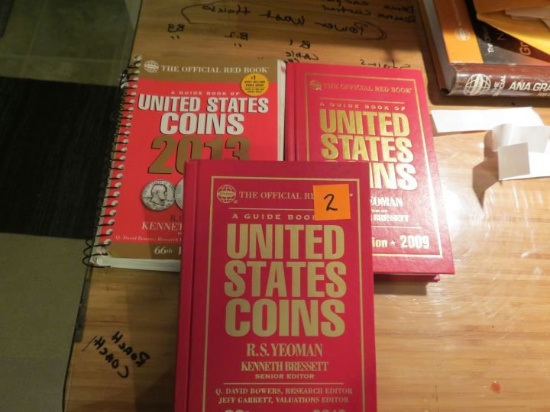 (3) Coin Price Books