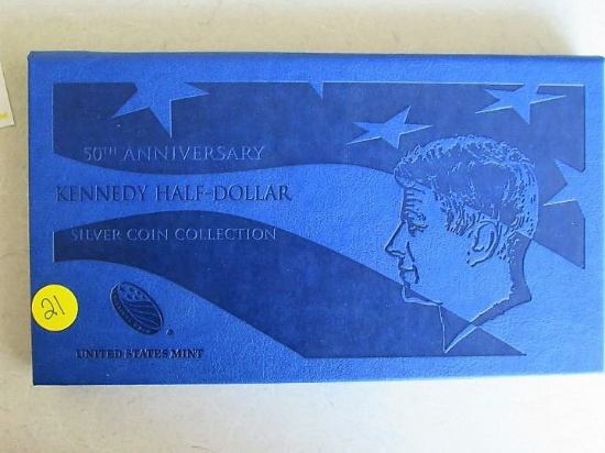 2014 Kennedy Half Dollar 50th Year 4 Coin Set