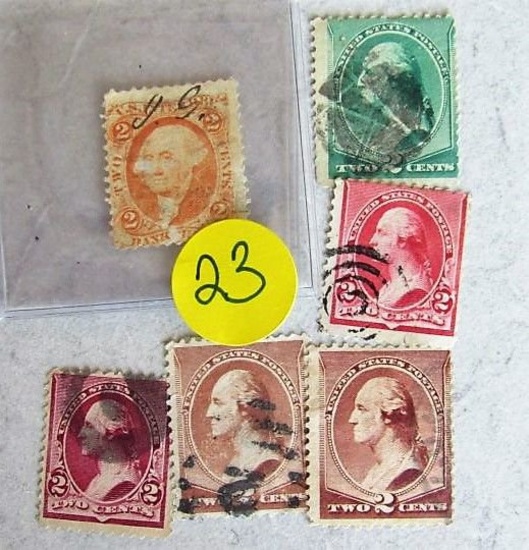 1862-1890 Early U.S. Stamps