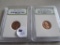 1960-P, 1967-P Lincoln Cents