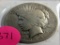 1921 Peace Dollar