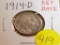 1914-D Key Date Buffalo Nickel