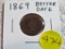 1869 Indian Cent