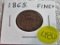 1865 2 Cent Piece