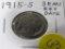 1915-S Buffalo Nickel Semi Key Date