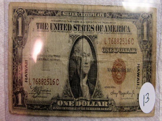 1935-A Hawaii $1 Note