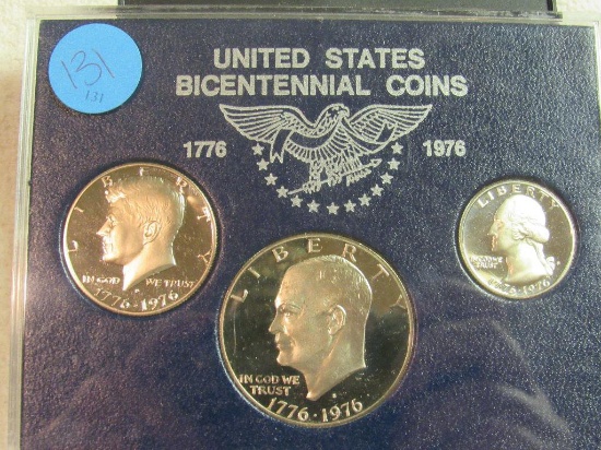 Proof Bicentennial Coin Set Type 2 Dollar