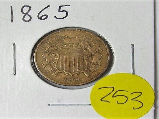 1965 2 Cent Piece